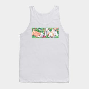 English bulldogs - the ballgame is over Tank Top